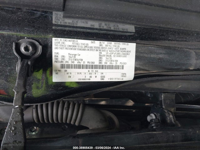 Ford FOCUS SE 2014 1FADP3F28EL386363 Image 9