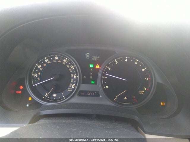Aukcja sprzedaży 2008 Lexus Is 250, vin: JTHBK262685075550, numer aukcji: 38905687