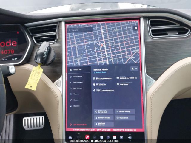 5YJSA1H20FFP74079 Tesla Model S 70d/85d/p85d