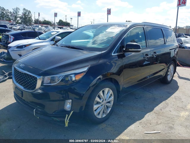 KIA SEDONA EX 2018 KNDMC5C16J6389400 Image 2