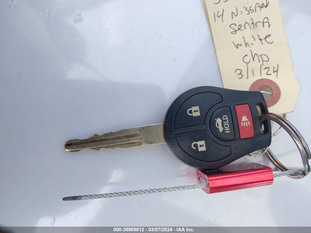 Nissan Sentra Fe+ Sv 2014 3N1AB7APXEL621598 Image 11