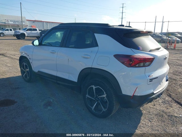 Chevrolet Trailblazer Awd Rs 2023 KL79MUSL0PB204447 Image 3