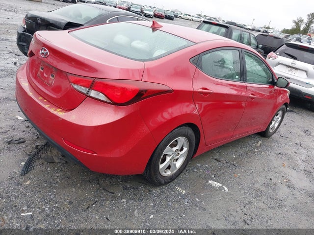 Hyundai ELANTRA SE 2014 KMHDH4AE4EU167906 Image 4