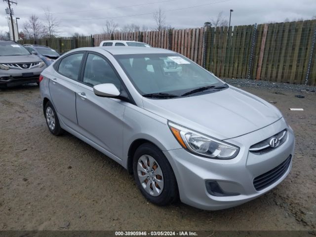 Auction sale of the 2016 Hyundai Accent Se, vin: KMHCT4AE2GU161096, lot number: 38905946