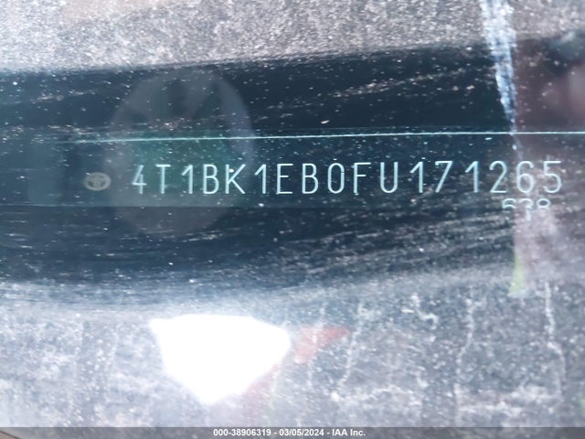 Toyota Avalon 2015 4T1BK1EB0FU171265 Image 9