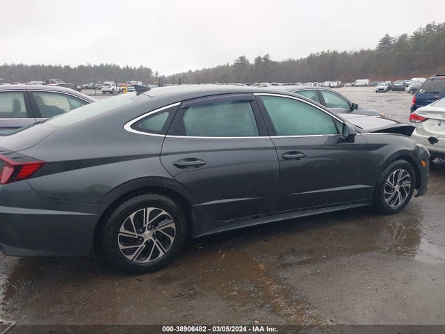 Hyundai Sonata Blue 2021 KMHL24JJ1MA033512 Image 14