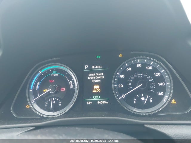 Hyundai Sonata Blue 2021 KMHL24JJ1MA033512 Image 7