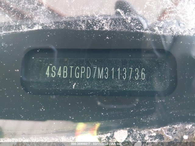 4S4BTGPD7M3113736 Subaru Outback Touring Xt