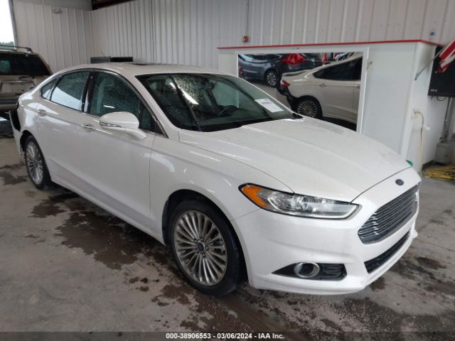 Auction sale of the 2015 Ford Fusion Titanium, vin: 3FA6P0K91FR189435, lot number: 38906553