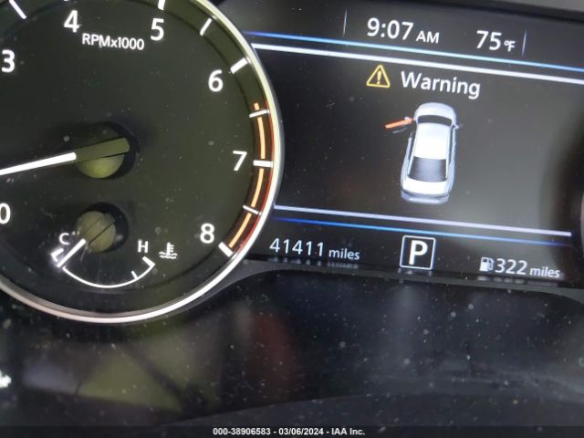 1N4BL4DV2NN308820 Nissan Altima Sv Fwd