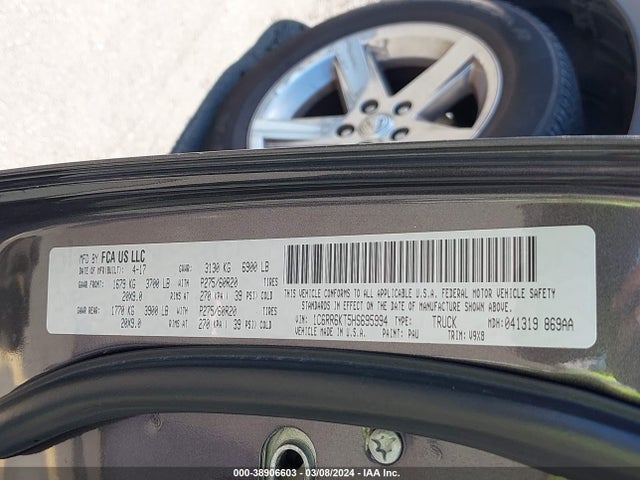 RAM 1500 Express  4x2 5'7 Box 2017 1C6RR6KT5HS695994 Image 9
