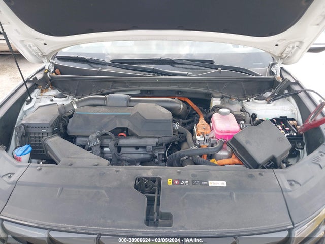 KM8JBCA10NU039822 Hyundai Tucson Hybrid Blue
