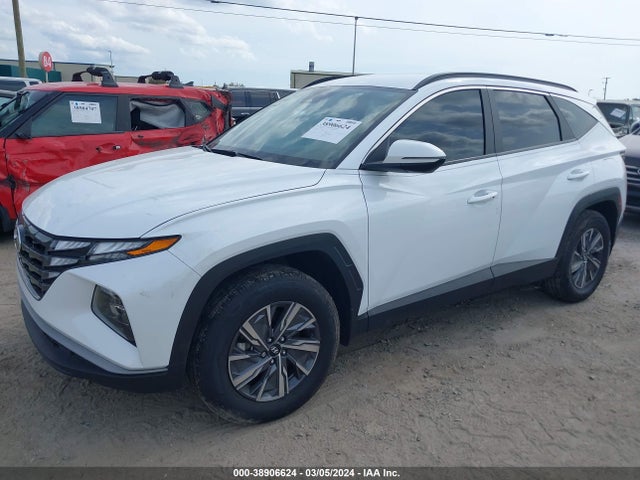 KM8JBCA10NU039822 Hyundai Tucson Hybrid Blue