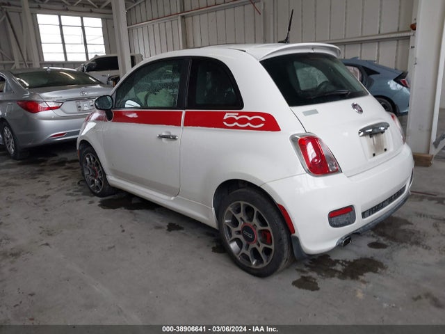 2013 FIAT 500 3C3CFFBR5DT554089 Photo 2