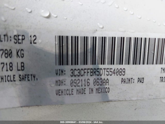 2013 FIAT 500 3C3CFFBR5DT554089 Photo 8