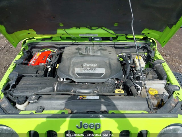 38906697 :رقم المزاد ، 1C4BJWFG3CL248677 vin ، 2012 Jeep Wrangler Unlimited Rubicon مزاد بيع