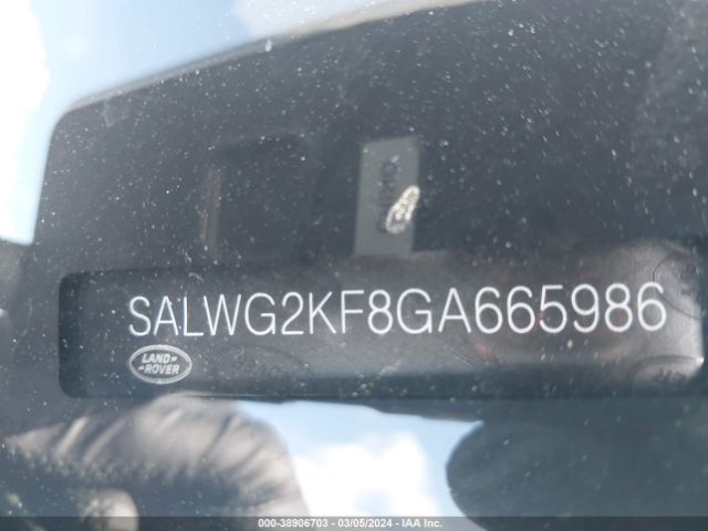 SALWG2KF8GA665986 Land Rover Range Rover Sport 3.0l V6 Turbocharged Diesel Se Td6