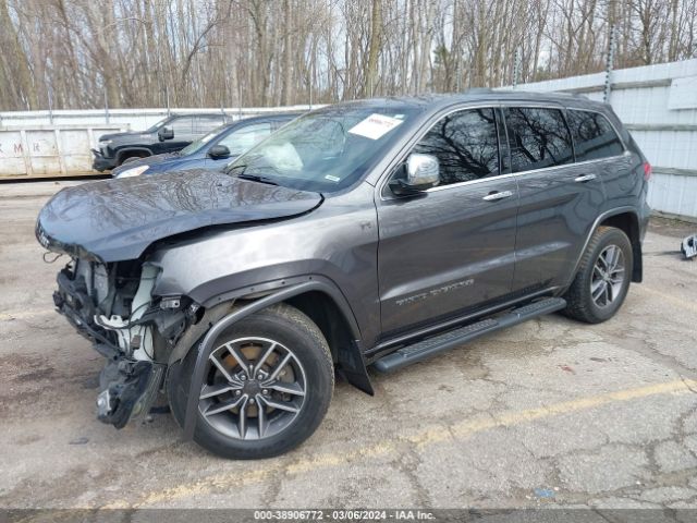 1C4RJFCT3JC407422 Jeep Grand Cherokee Overland 4x4