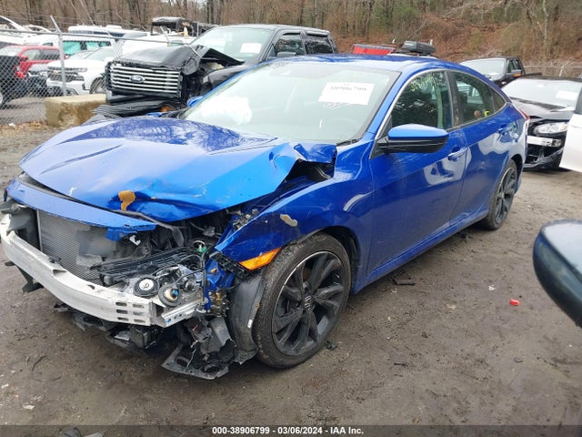 Honda Civic Lx 2019 2HGFC2F64KH559964 Image 2
