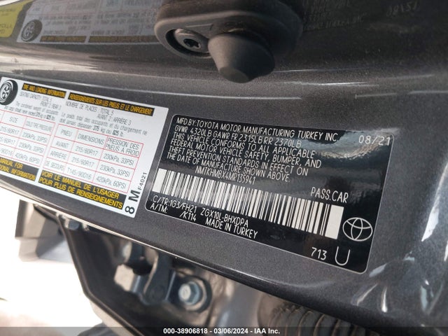 Toyota C-HR LE 2021 NMTKHMBX4MR135941 Image 9