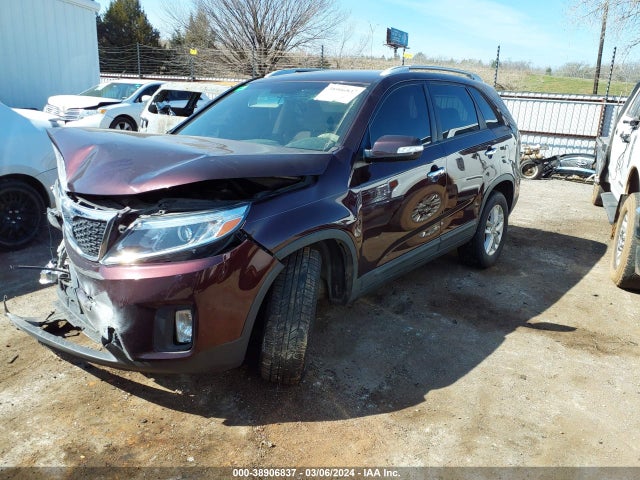 KIA SORENTO LX 2014 5XYKT3A61EG548515 Image 2