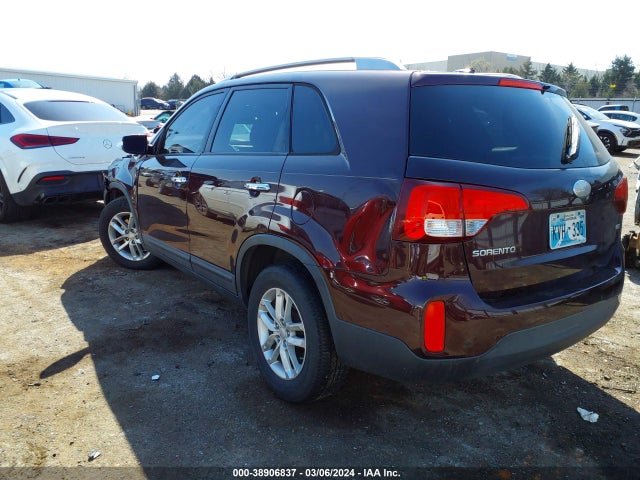 KIA SORENTO LX 2014 5XYKT3A61EG548515 Image 3