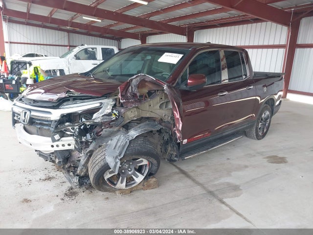 Honda Ridgeline Rtl-t 2017 5FPYK3F69HB004336 Image 2