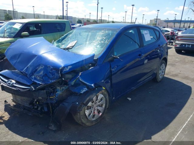 KMHCT5AEXHU346035 Hyundai ACCENT SE