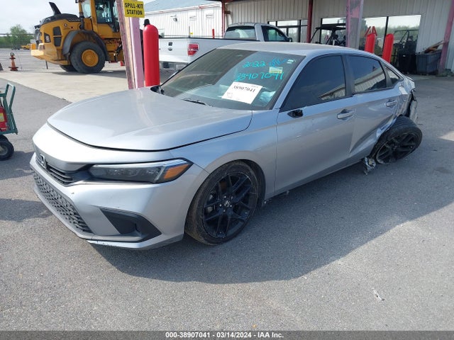 Honda Civic Sport 2022 2HGFE2F57NH567692 Image 2