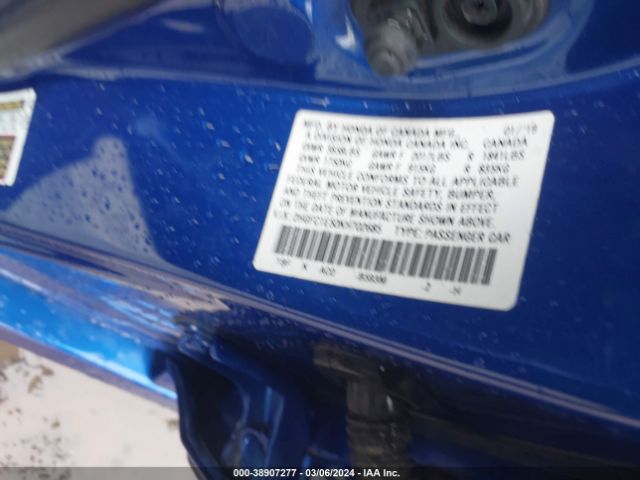 2HGFC1E50KH702685 Honda CIVIC SI