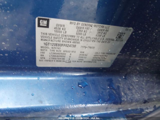 1GT120E80FF624738 GMC Sierra 2500hd Denali