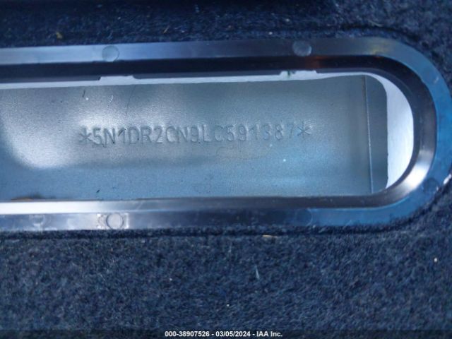 5N1DR2CN9LC591387 Nissan Pathfinder Sl 2wd