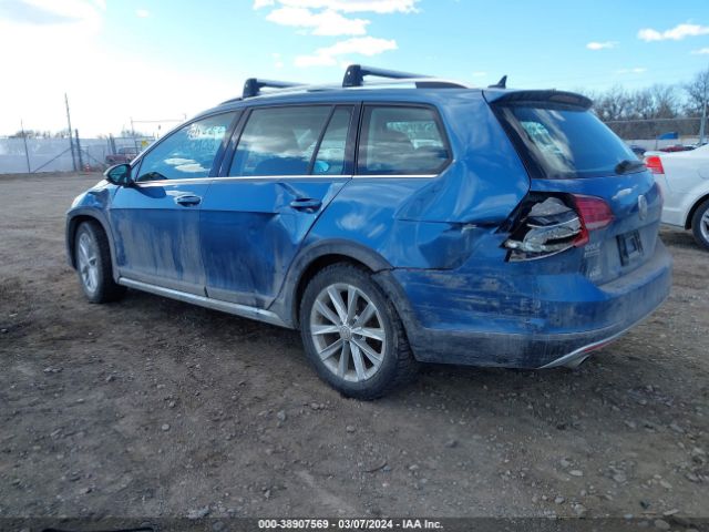 3VWH17AU7JM750906 Volkswagen Golf Alltrack Tsi S/tsi Se/tsi Sel