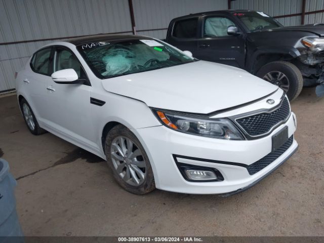 Aukcja sprzedaży 2015 Kia Optima Ex, vin: 5XXGN4A72FG433782, numer aukcji: 38907613