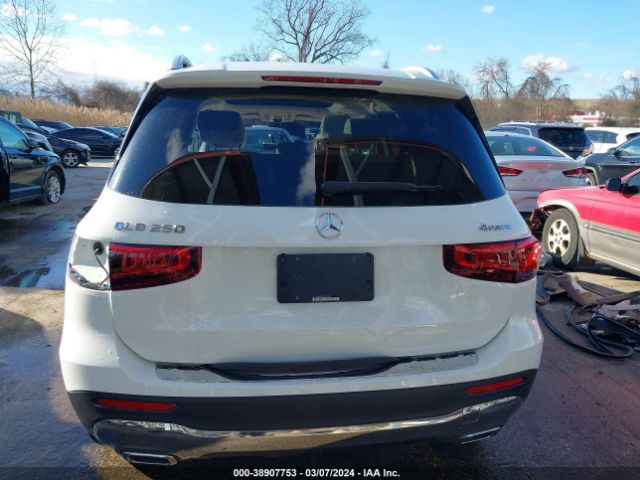 W1N4M4HB9NW183852 Mercedes-Benz Glb 250 4matic