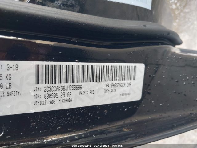 2C3CCAKG8JH268686 Chrysler 300 Limited Awd