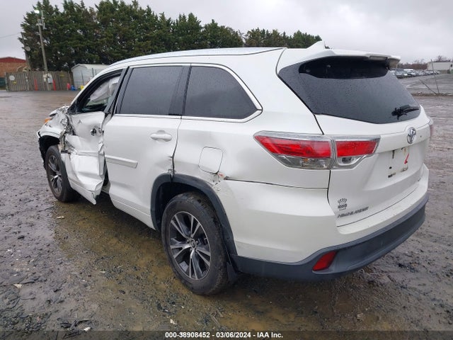 Toyota Highlander Xle V6 2016 5TDJKRFH2GS319813 Image 3