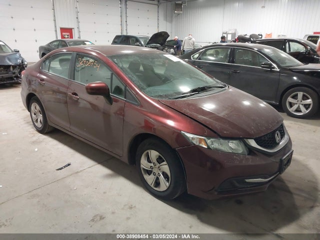 Honda Civic Lx 2014 19XFB2F53EE060176 Image 1