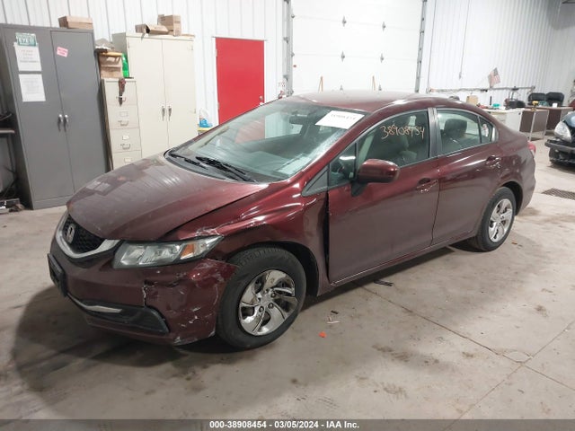 Honda Civic Lx 2014 19XFB2F53EE060176 Image 2