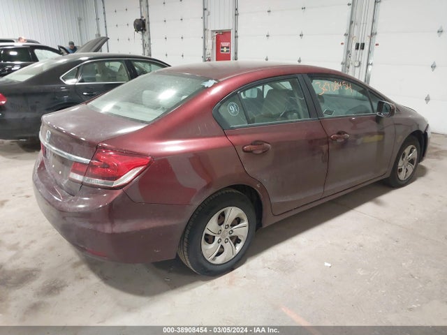 Honda Civic Lx 2014 19XFB2F53EE060176 Image 4