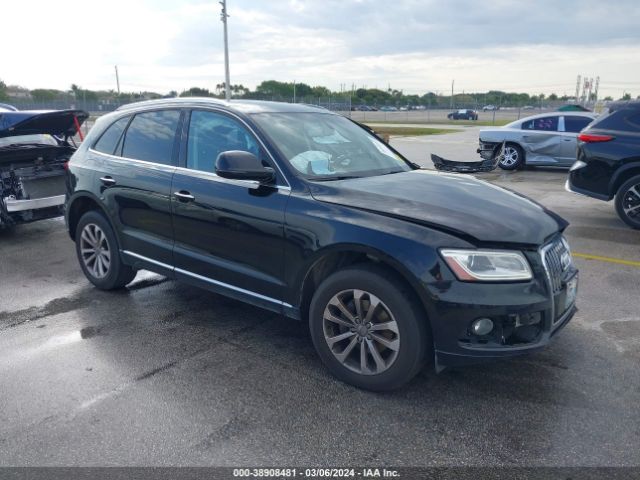 2017 Audi Q5 2.0t Premium მანქანა იყიდება აუქციონზე, vin: WA1C2AFP4HA014243, აუქციონის ნომერი: 38908481