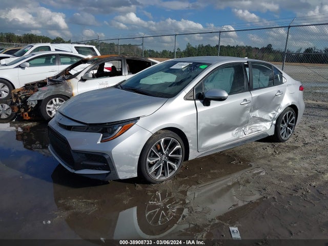 Toyota COROLLA SE 2021 JTDS4MCE1MJ070649 Image 2