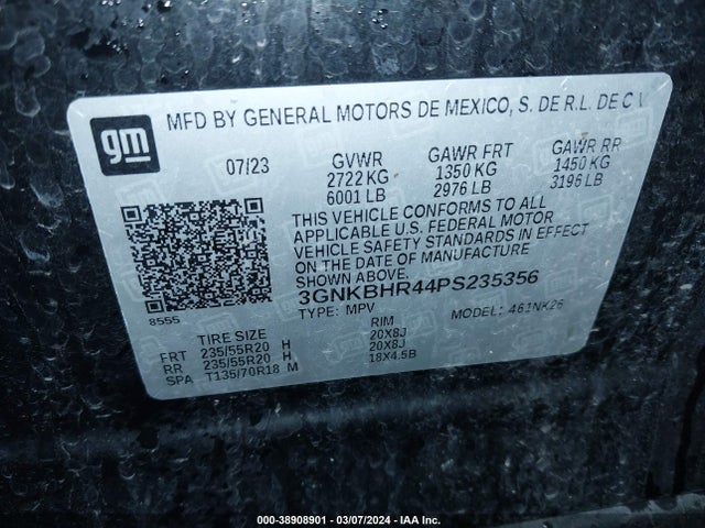 Chevrolet Blazer Awd 2lt 2023 3GNKBHR44PS235356 Image 9