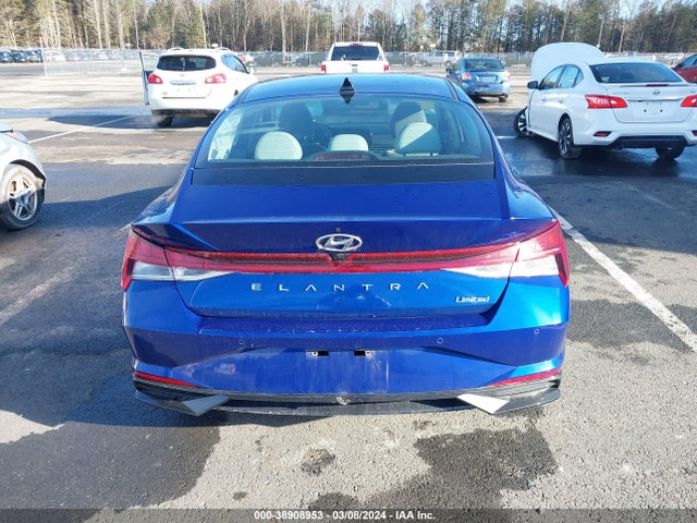 Hyundai Elantra Limited 2021 5NPLP4AG4MH003357 Image 16