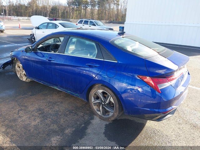 Hyundai Elantra Limited 2021 5NPLP4AG4MH003357 Image 3