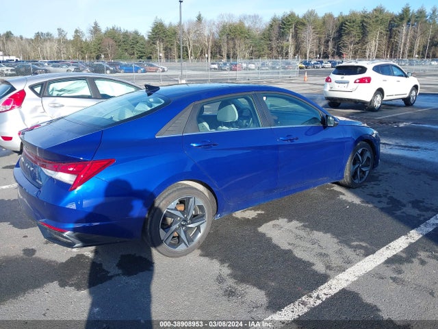 Hyundai Elantra Limited 2021 5NPLP4AG4MH003357 Image 4