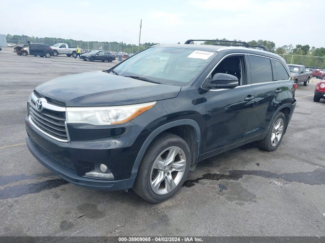 Toyota Highlander Limited V6 2015 5TDDKRFHXFS085352 Image 2