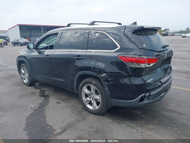 Toyota Highlander Limited V6 2015 5TDDKRFHXFS085352 Image 3