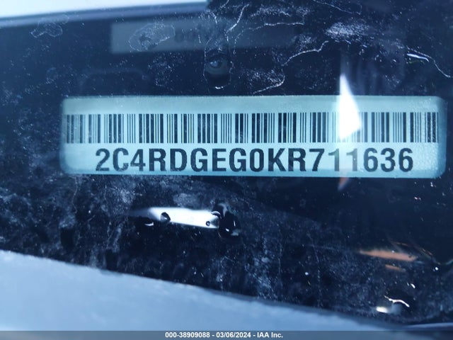 Dodge Grand Caravan Gt 2019 2C4RDGEG0KR711636 Image 9