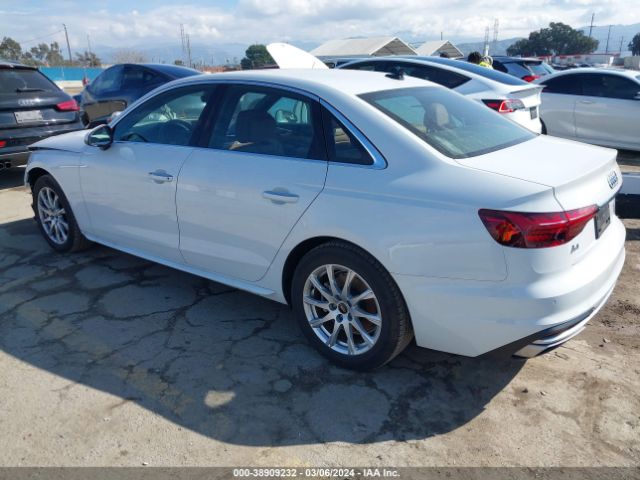 WAUABAF48PN012129 Audi A4 Premium 40 Tfsi Quattro S Tronic